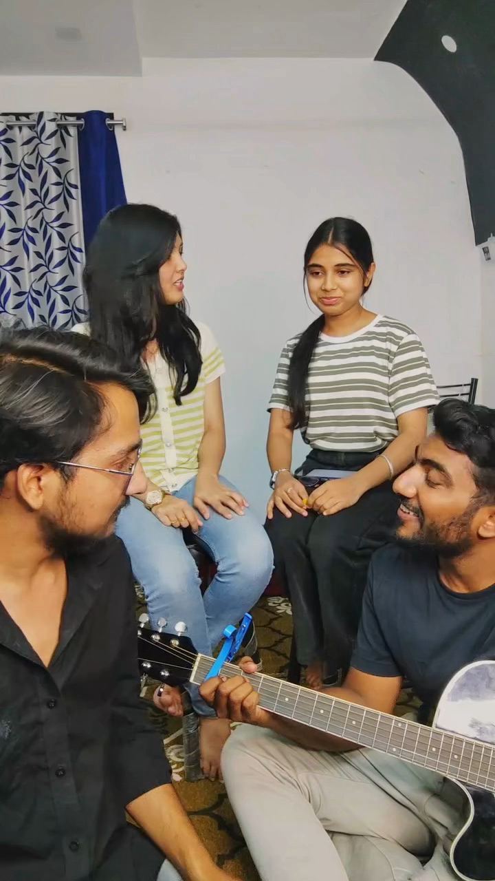 Group jam session at the academy